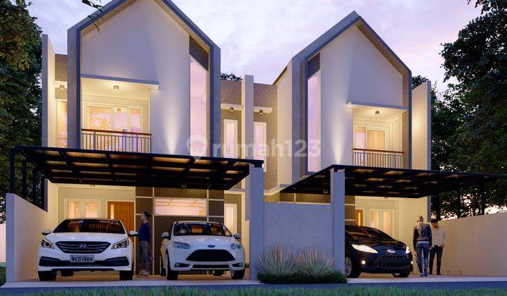 Rumah Minimalis Modern 2 Lantai View Pegunungan Sebelah Apartemen 2