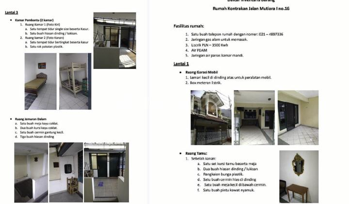 Dijual Rumah Full Furnish Siap Huni Dalam Komplek Rawamangun 2