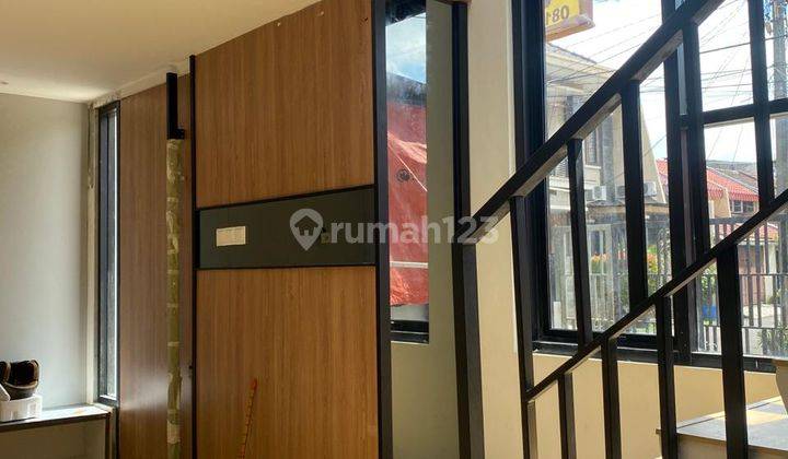 Dijual Rumah Baru Citra 1 Modern Semi Furnished Design Kayu Dan Kaca Bagus Nego 2