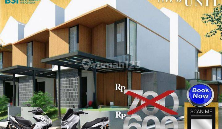 Rumah Baru 2 Lantai Bandung Timur Cluster Easton Hills Cinunuk Cibiru 600 Jutaan  1