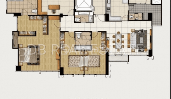 DIJUAL Apartemen Penthouse Mewah Arandra Cempaka Putih 1