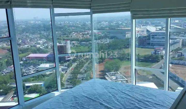  Apartemen 2 Kamar Tidur Brooklyn Furnished Alam Sutera 1