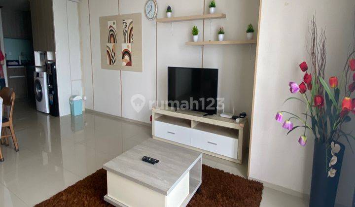 Apartemen The Accent 2 Kamar Tidur Furnished Mewah Free Ipl 1