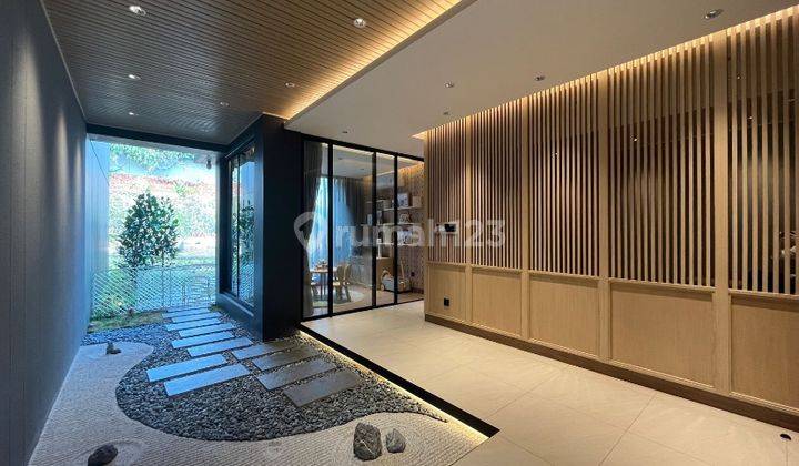 Rumah Mewah 3 Lantai Japanese Zen Living Di Bsd 2