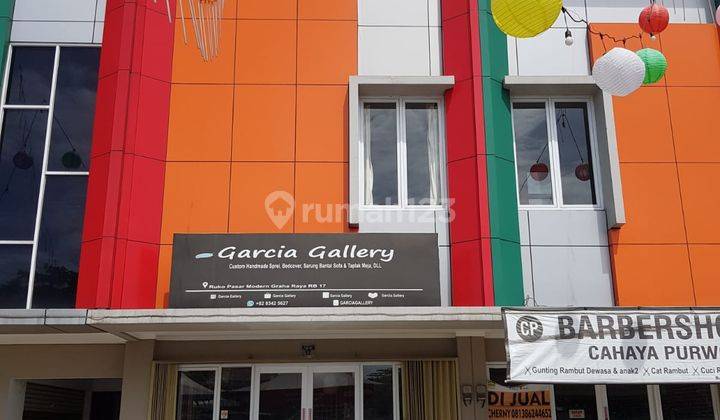 Disewakan Ruko 2 Lantai di Pasar Modern Graha Raya Tangerang 1