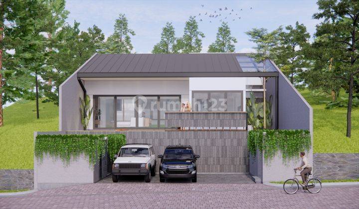 Rumah Villa Eksotis Full Furnish di Cipaku, Setiabudi Bandung 1