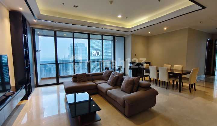 Apartemen District 8 SCBD Type 4 BR 250m2 Furnished Private Lift 