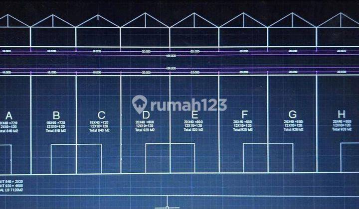 Gudang Cikupa Luas 840m2 +Office 2lt Muat Cont 40ft Ijin Industri 1