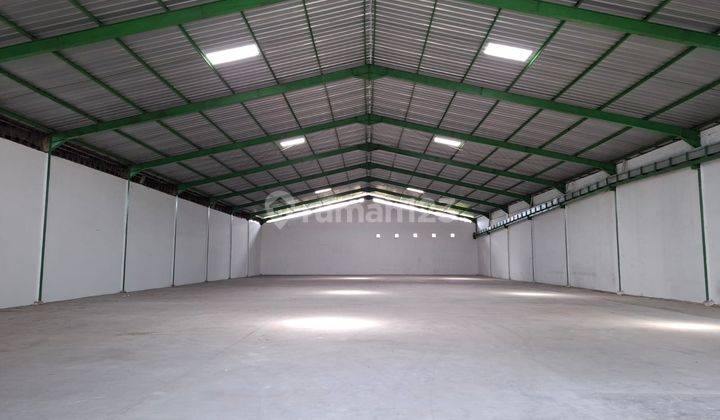 Gudang Cikupa Luas 1280m2 Kawasan Industri Muat Container 40ft 1