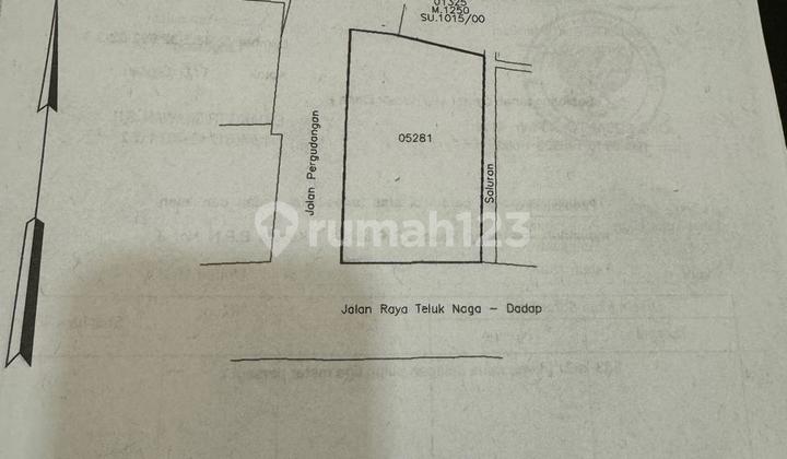 Land in Teluk Naga Raya, Area 583m2, Strategic Location, Facing the Road