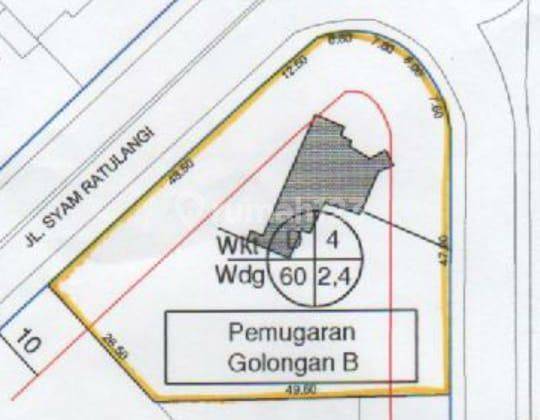 Tanah Menteng Luas 2.975m2 Area Komersial Elite Row Jalan Lebar  1