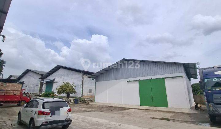 Gudang Cikupa Luas 1280m2 Kawasan Industri Muat Container 40ft 2