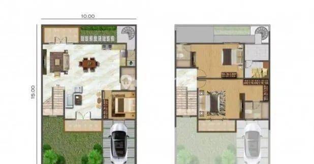 Rumah Golf Island Concerto Ukuran 10x15 2 Lt Ready Unit Sudah Ajb 2