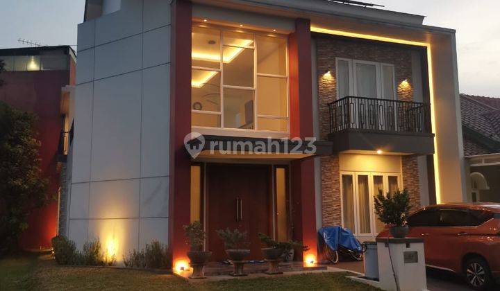 Rumah Alam Sutera Luas 187m2 2 Lt Mewah Semi Furnished Siap Huni  1