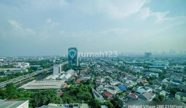 Apartemen Holland Village 2 Kamar Tidur di Cempaka Putih  2