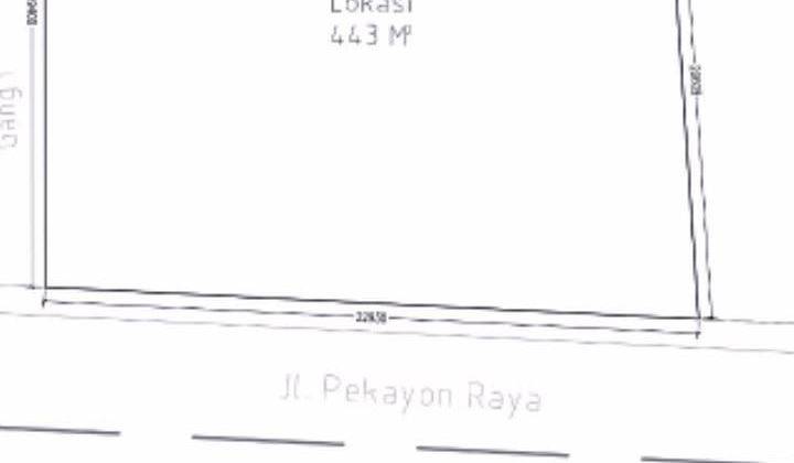 Kavling Strategis lebar 23 Meter di Pekayon Raya Bekasi  2