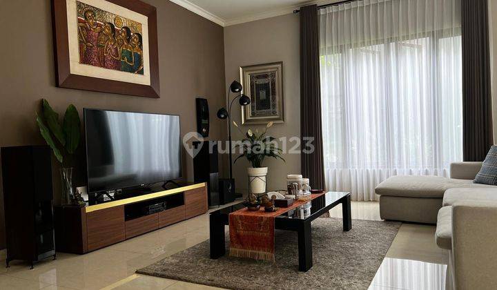 Di Jual Rumah Mewah Modern, Full Furnished, Full Ac  di Kemang Pratama Regency 1 Bekasi 2