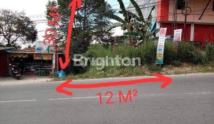 TANAH PINGGIR JALAN POROS DEKAT PINTU TOL BALSAM 1