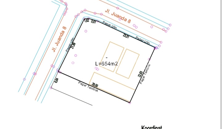 Old Land & Building on Juanda Street