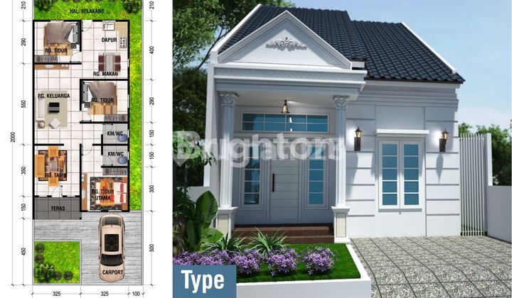 RUMAH TYPE 85 KPR M.SAID 1