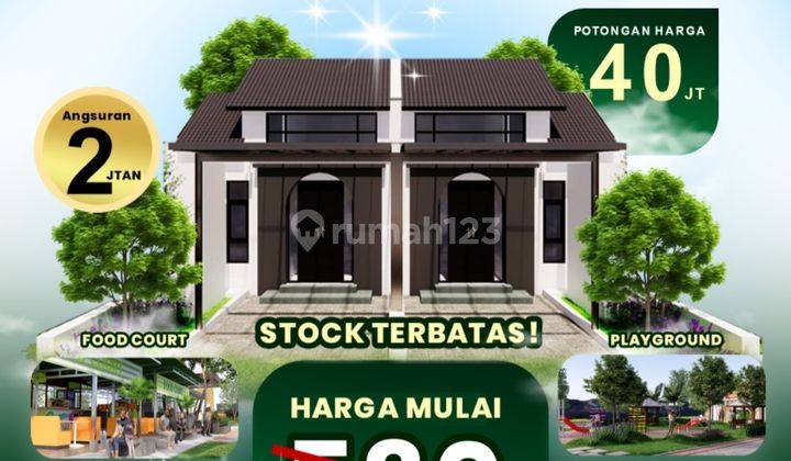 500rb Bisa Akad Rumah Di Grand Sedati Regency Sidoarjo SHM - Sertifikat Hak Milik