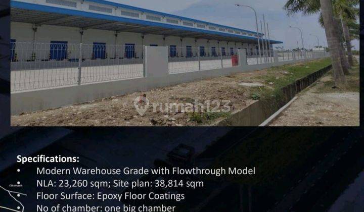 Gudang Di Cikarang 11, Modern Warehouse Grade 1