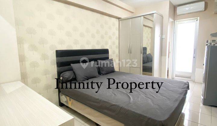 Apartemen Green Bay Pluit Tipe Studio Full Furnished View Taman + 1 AC 2