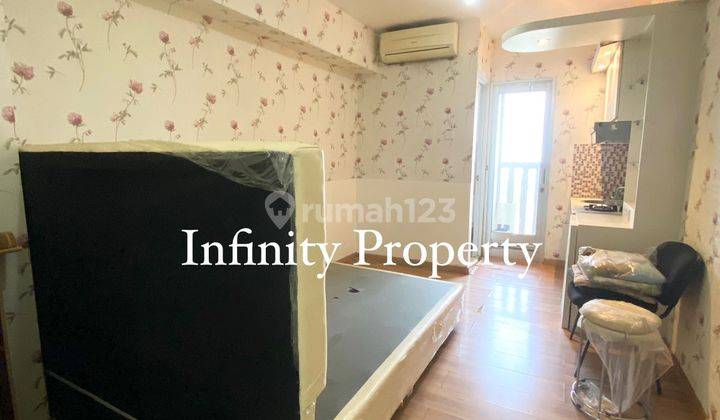 For Sale Apartemen Green Bay Pluit Tipe Studio Semi Furnished View Kota Siap Dihuni + 1 Ac 2