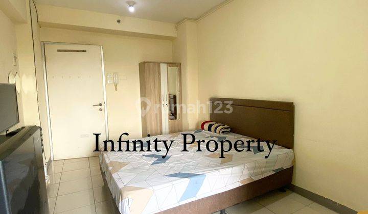 Apartemen Green Bay Pluit Tipe Studio Semi Furnished View Taman Uk. 21 M2  1