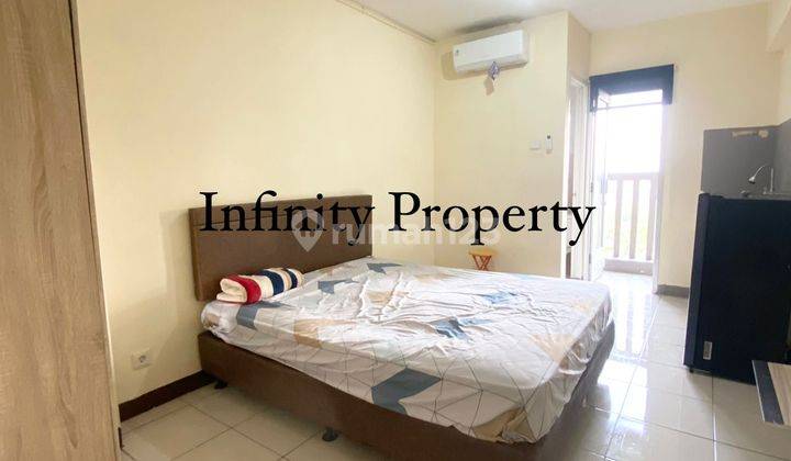 Apartemen Green Bay Pluit Tipe Studio Semi Furnished View Taman Uk. 21 M2  2