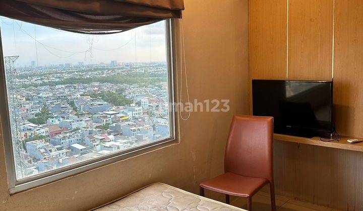 Sewa Apartemen Greenbay Pluit 2 BR Full Furnished View Kota Uk. 37 M2  2