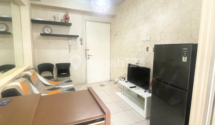 Apartemen Green Bay Pluit Unit 2 Bedroom Renov jadi 1 Bedroom Full Furnished Bagus View Kolam + 2 AC 1