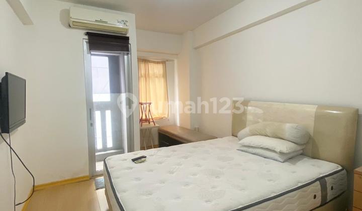 Disewa Apartemen Green Bay Pluit Tipe Studio Semi Furnished View Mall + 1 AC 2