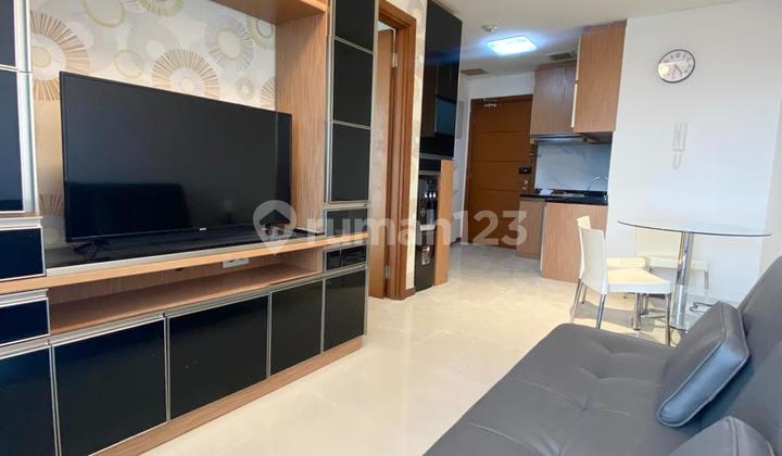 Rent Condominium Greenbay Pluit Tipe 1 BR Full Furnished View ke Kota + 2 AC