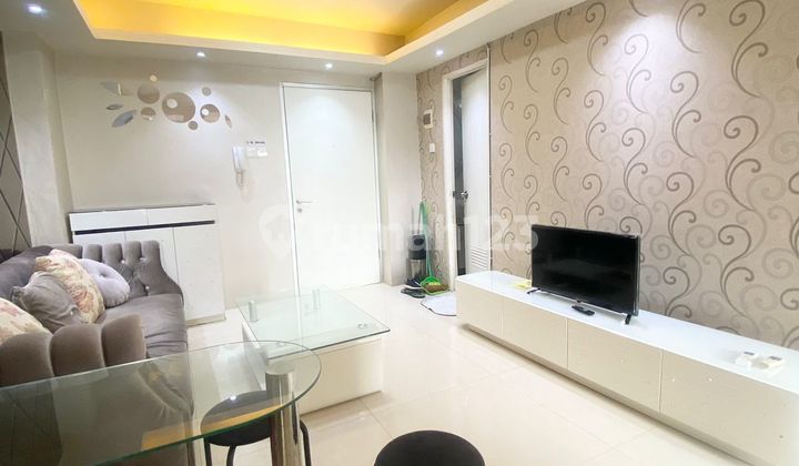 For Sale Apartemen Green Bay Pluit Tipe 3 BR jadi 2 BR Full Furnished Bagus View Kolam + 2 AC  1