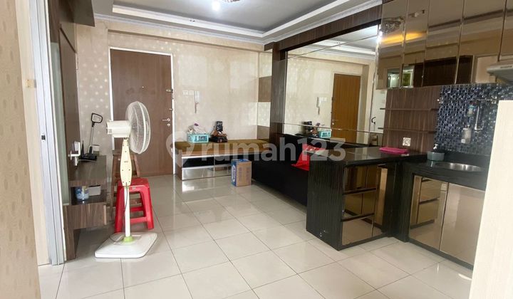 For Rent Apartemen Greenbay Pluit Tipe 3 BR Renov jadi 2 BR Full Furnished View ke Kolam 1