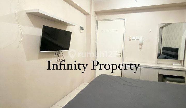 Apartemen Green Bay Pluit Tipe Studio Full Furnished View Taman + 1 AC 1