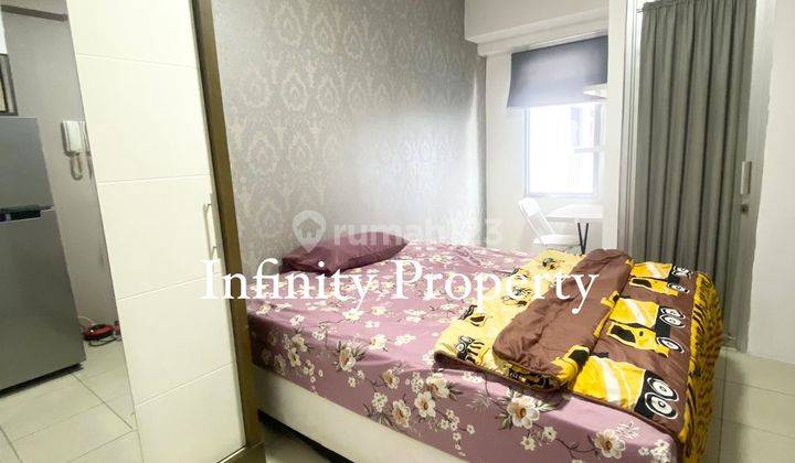 Sewa Apartemen Green Bay Pluit Tipe Studio Full Furnished View Kolam 2