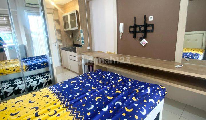 Apartemen Green Bay Pluit Tipe Studio Furnished Bagus View Mall ada AC Lengkap 2