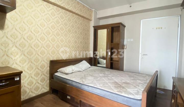 Rent Apartemen Green Bay Pluit Tipe Studio Semi Furnished View ke Kolam + 1 AC