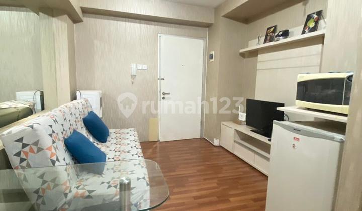 Apartemen Greenbay Pluit Tipe 2 BR Renov Jadi 1 BR Full Furnished View ke Mall