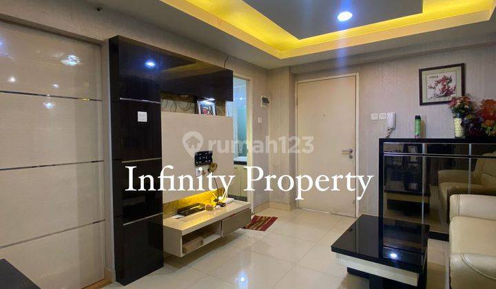 For Sale Apartemen Green Bay Pluit Tipe 3 Bedroom Renov Jadi 2 Full Furnished View Kolam  1