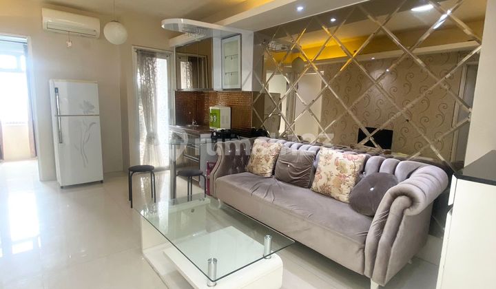 For Sale Apartemen Green Bay Pluit Tipe 3 BR jadi 2 BR Full Furnished Bagus View Kolam + 2 AC  2