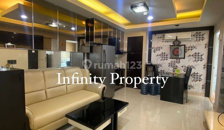 For Sale Apartemen Green Bay Pluit Tipe 3 Bedroom Renov Jadi 2 Full Furnished View Kolam  2