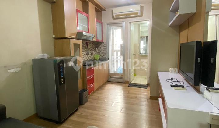 For Rent Apartemen Greenbay Pluit Tipe 2 BR Full Furnished View Kolam Uk. 35 M2 2