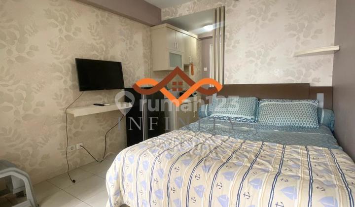For Rent Apartemen Green Bay Pluit Tipe Studio Full Furnished View Kolam + 1 AC 2