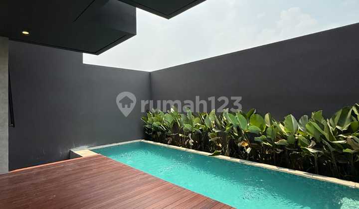 New House in Kemang, South Jakarta with a Swimming Pool