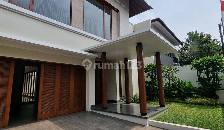 House For Rent At Cipete South Jakarta Swimming Pool 1