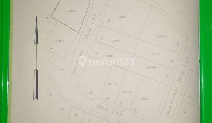 Dijual Tanah Hook di Cluster Citra Gran Cibubur 2