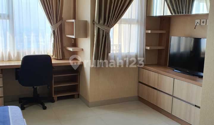 For Rent Trivium Apartment Lippo Cikarang - Studio 35 m² Fully Furnished, Only 49 Million/Year!